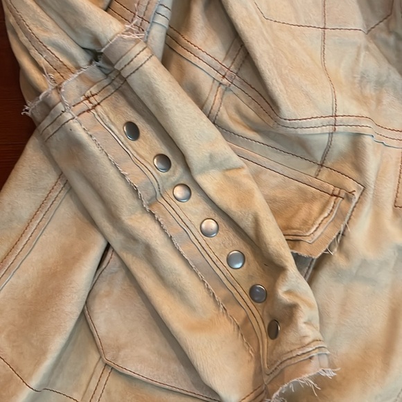 Meryl Waxed Suede Jacket Chamois - Picture 12 of 13